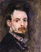 Pierre Renoir Self-Portrait oil painting artist